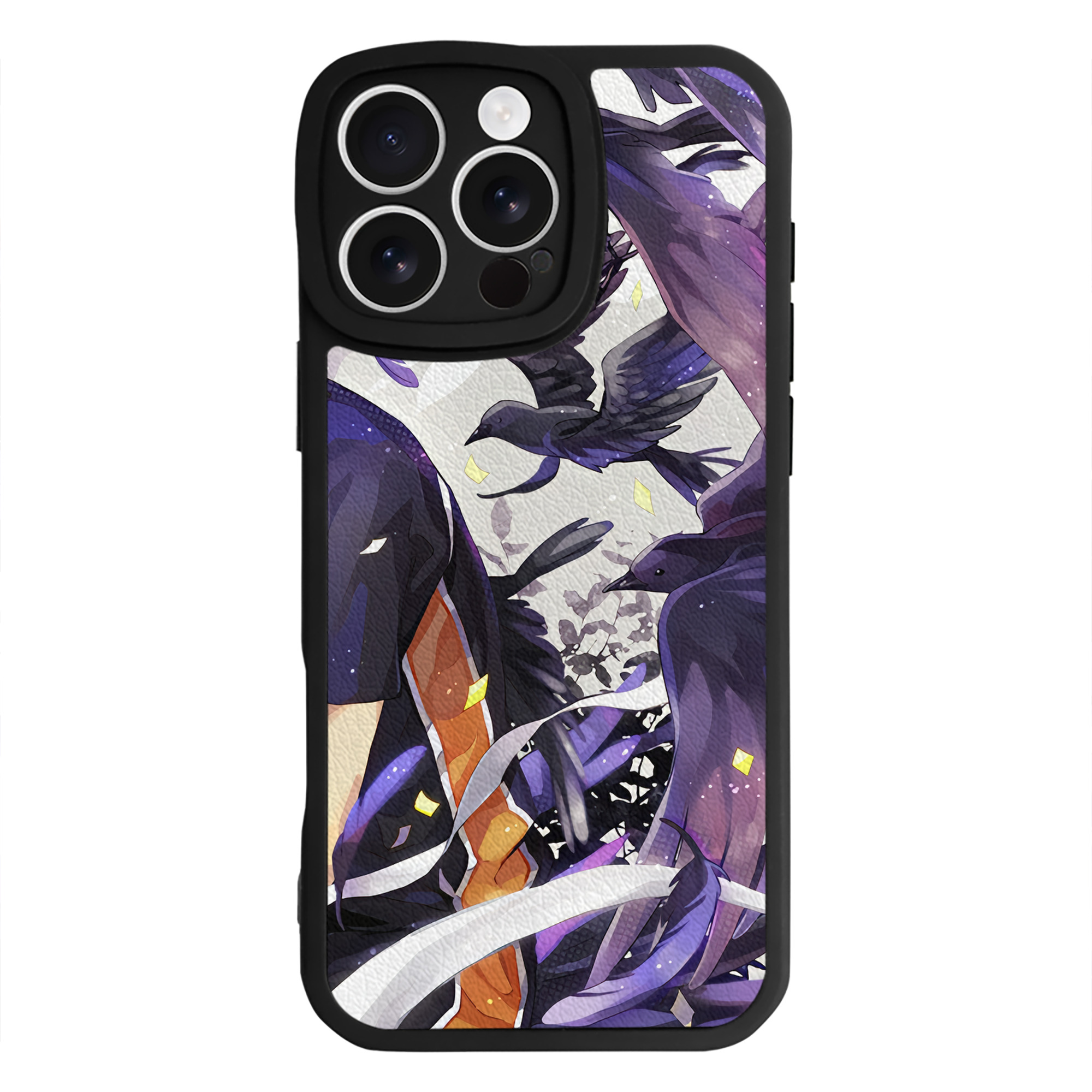（画像用） ハイキュー!! Haikyu!! 【iPhone 16シリーズ対応】シリコンスマホケース（レザー調） 材質：シリコン
